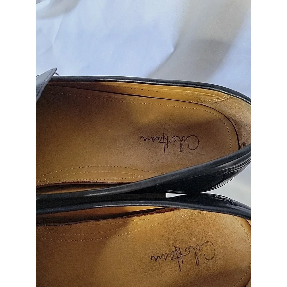 Cole Haan Black Leather Driving Loafers Air‎ Mens Size 11.5M c05778 x c08 10